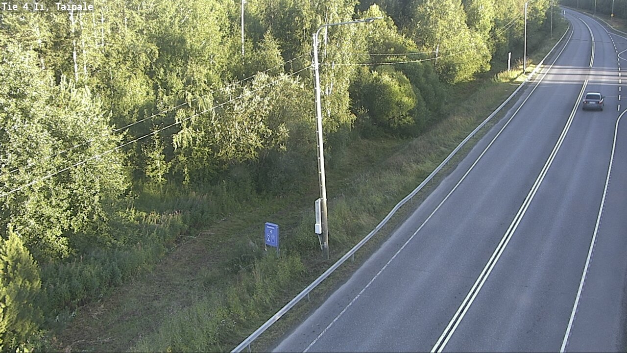 Weather Camera Image Road 4 Ii, Taipale, Ii, Pohjois-Pohjanmaa