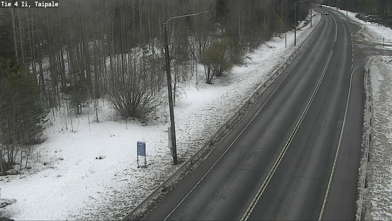 Weather Camera Image Road 4 Ii, Taipale, Ii, Pohjois-Pohjanmaa