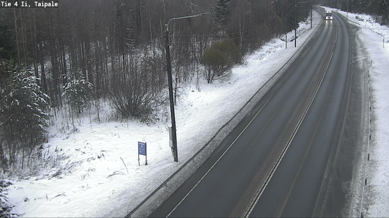 Weather Camera Image Väg 4 Ijo, Taipale, Ii, Pohjois-Pohjanmaa