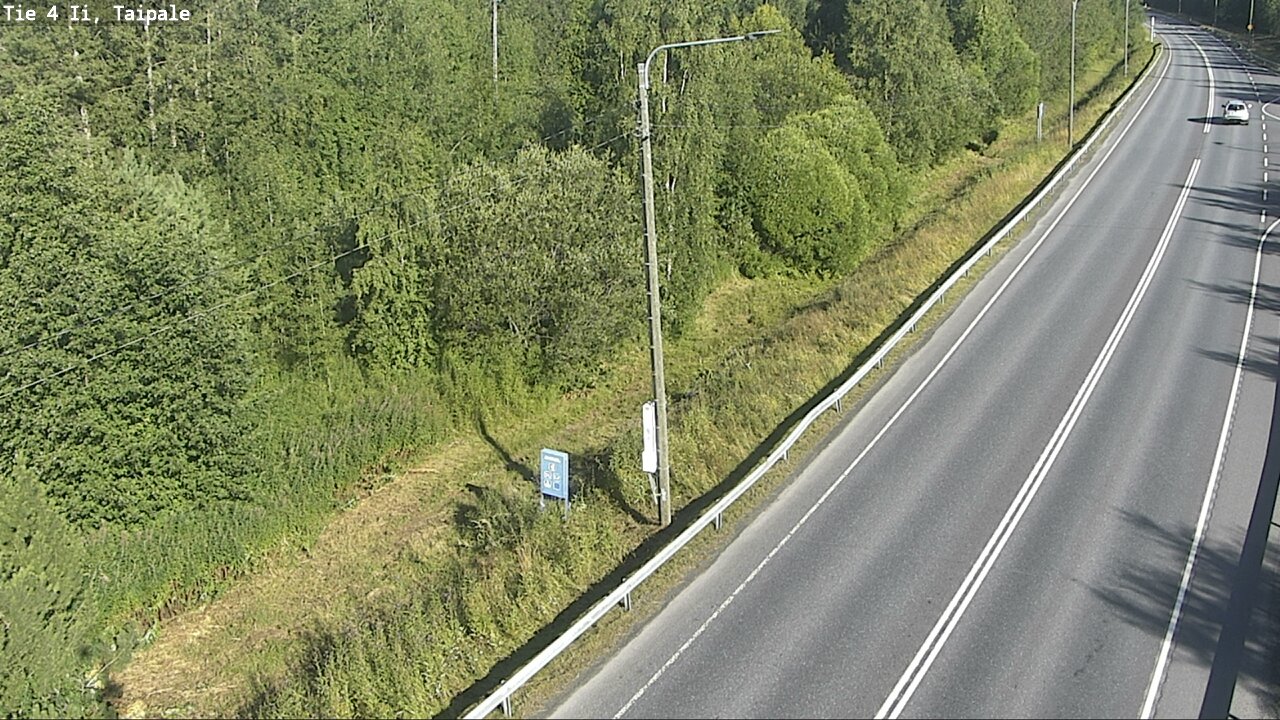Weather Camera Image Road 4 Ii, Taipale, Ii, Pohjois-Pohjanmaa