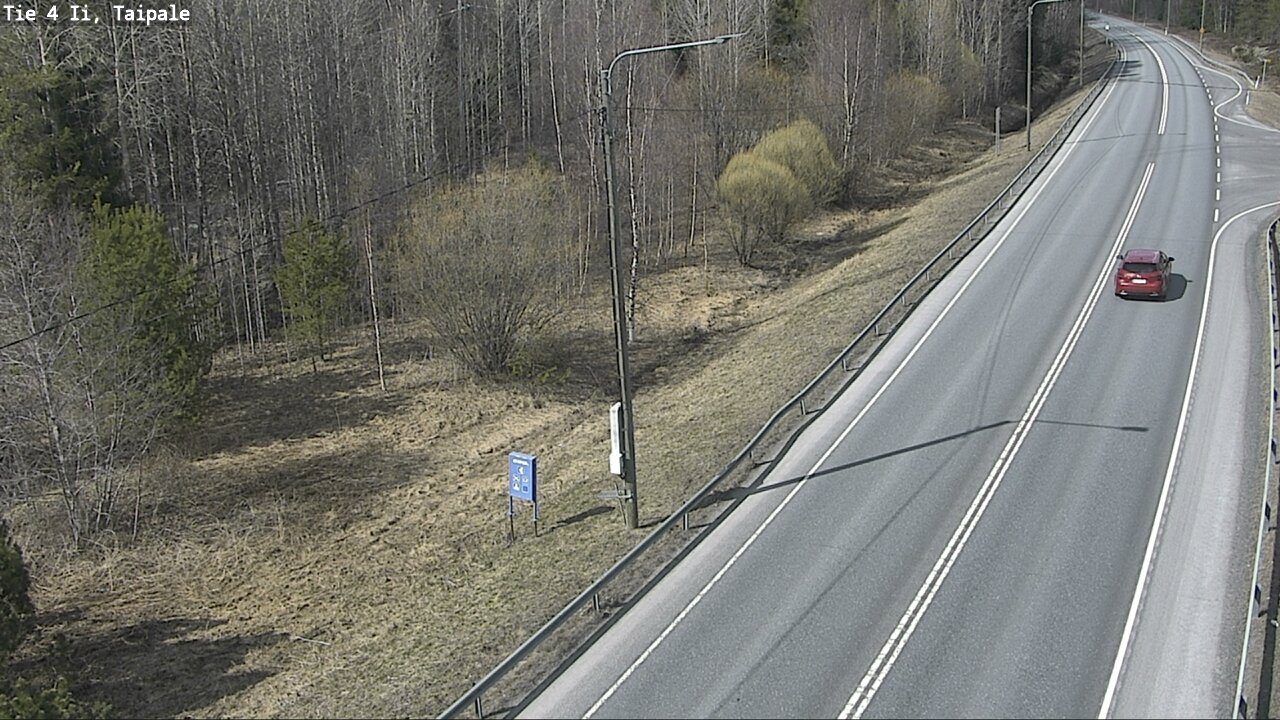 Weather Camera Image Road 4 Ii, Taipale, Ii, Pohjois-Pohjanmaa