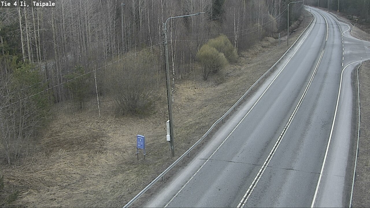 Weather Camera Image Väg 4 Ijo, Taipale, Ii, Pohjois-Pohjanmaa