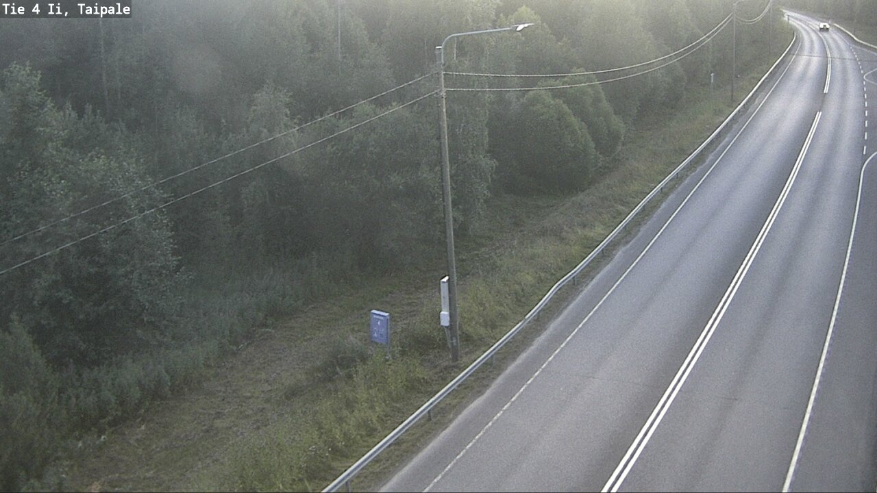 Weather Camera Image Road 4 Ii, Taipale, Ii, Pohjois-Pohjanmaa