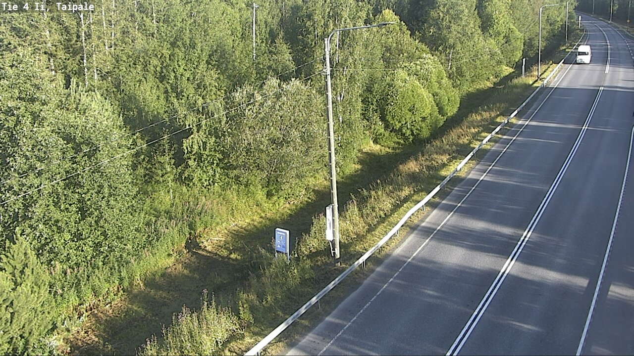 Weather Camera Image Road 4 Ii, Taipale, Ii, Pohjois-Pohjanmaa