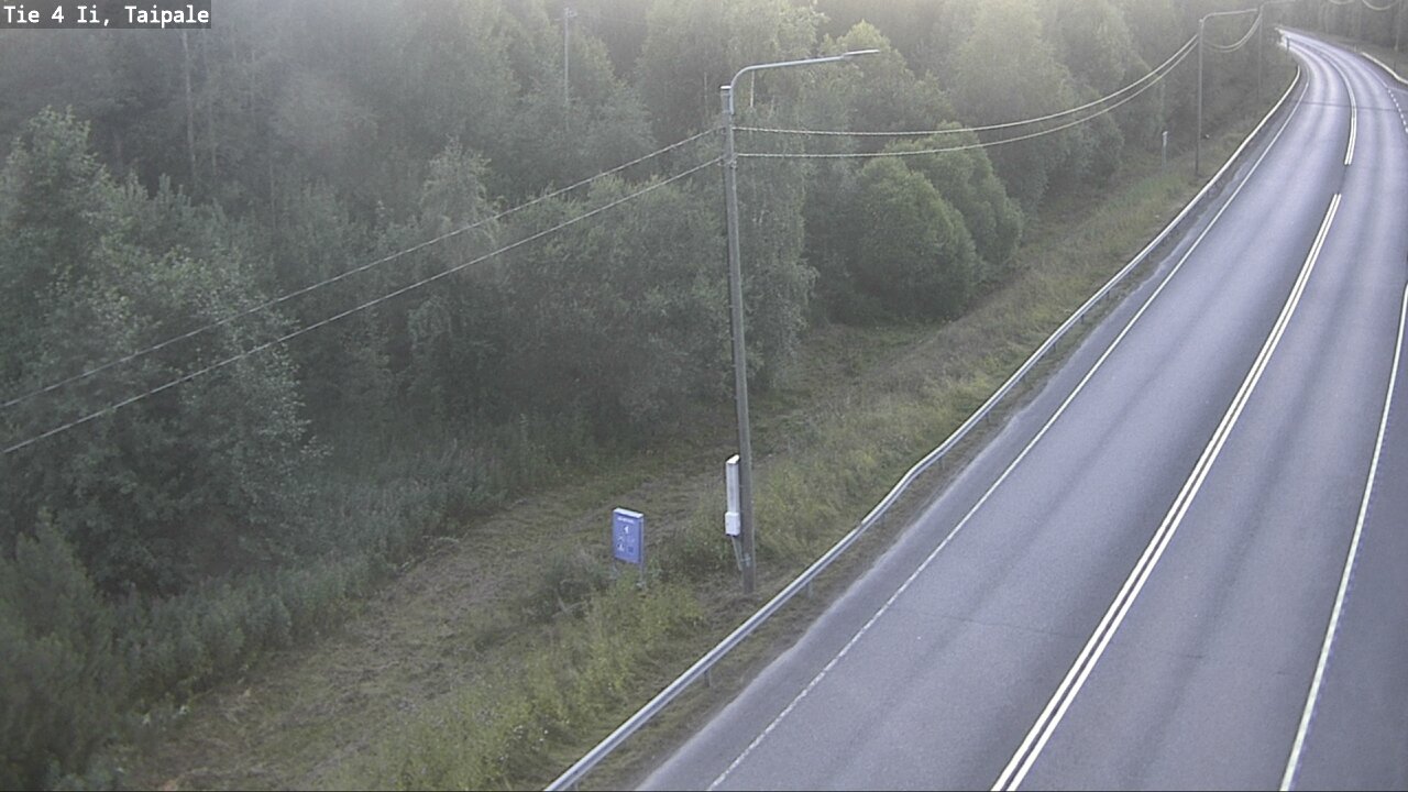 Weather Camera Image Road 4 Ii, Taipale, Ii, Pohjois-Pohjanmaa