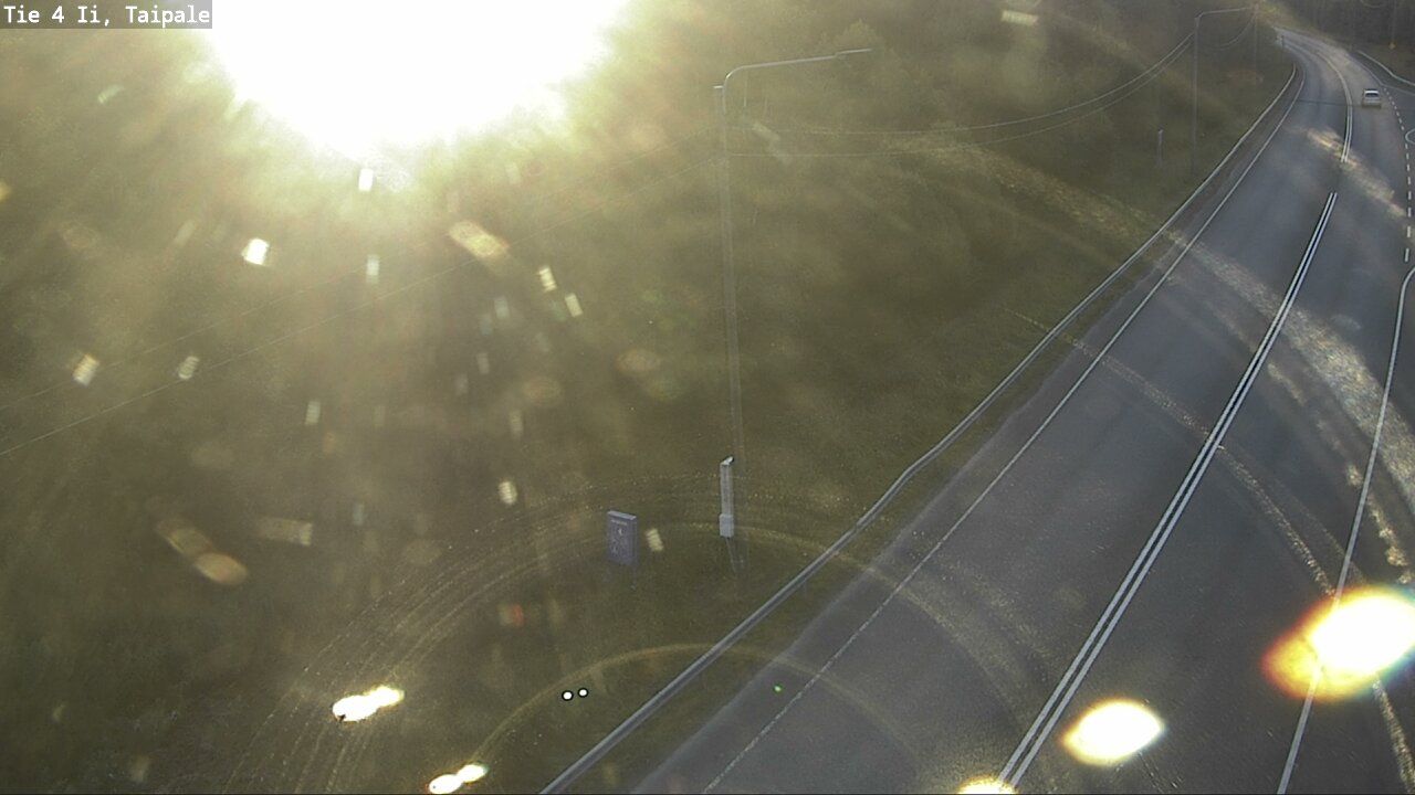 Weather Camera Image Road 4 Ii, Taipale, Ii, Pohjois-Pohjanmaa