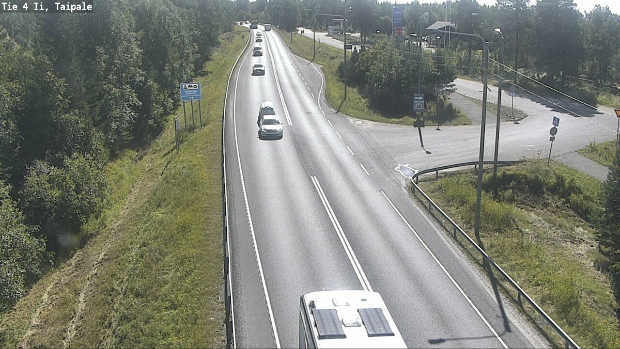 Weather Camera Image Road 4 Ii, Taipale, Ii, Pohjois-Pohjanmaa