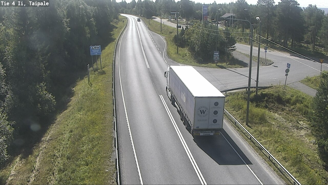 Weather Camera Image Road 4 Ii, Taipale, Ii, Pohjois-Pohjanmaa