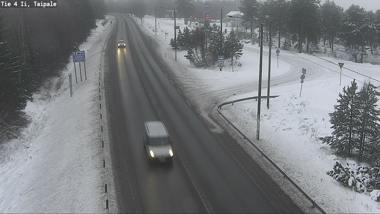 Weather Camera Image Väg 4 Ijo, Taipale, Ii, Pohjois-Pohjanmaa