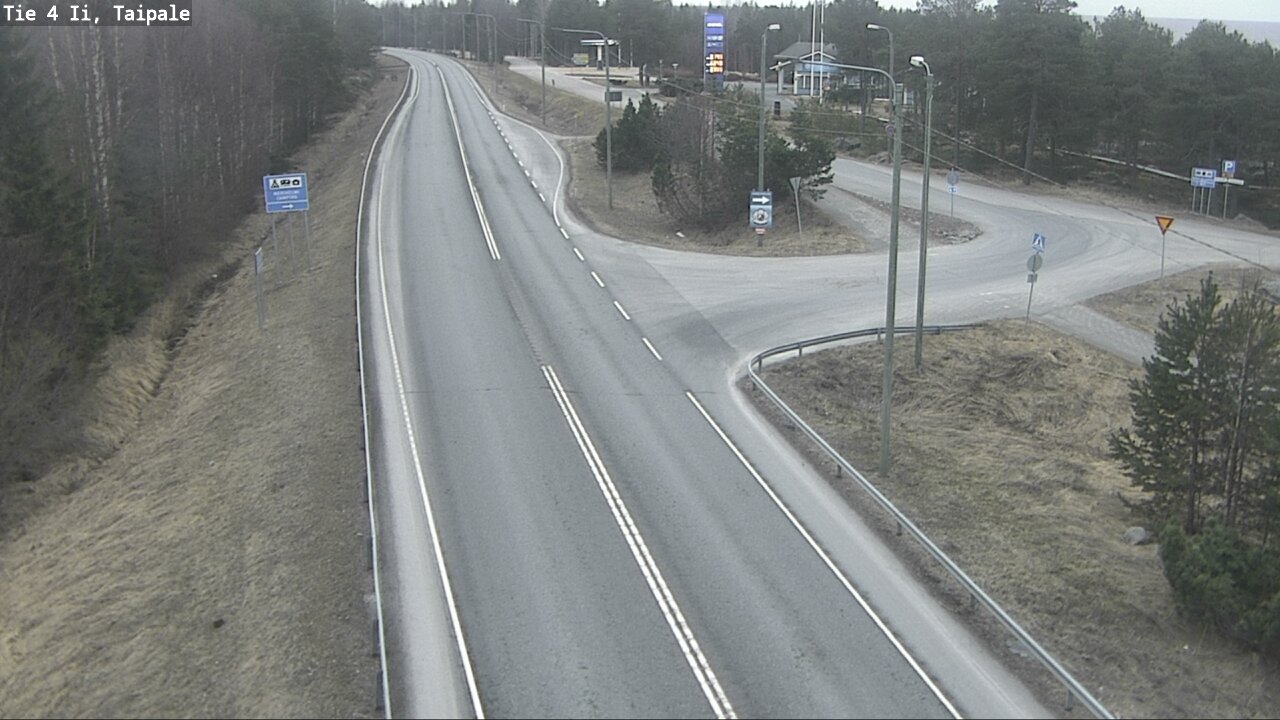 Weather Camera Image Väg 4 Ijo, Taipale, Ii, Pohjois-Pohjanmaa