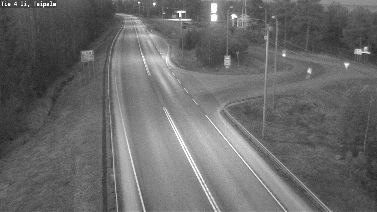 Weather Camera Image Väg 4 Ijo, Taipale, Ii, Pohjois-Pohjanmaa