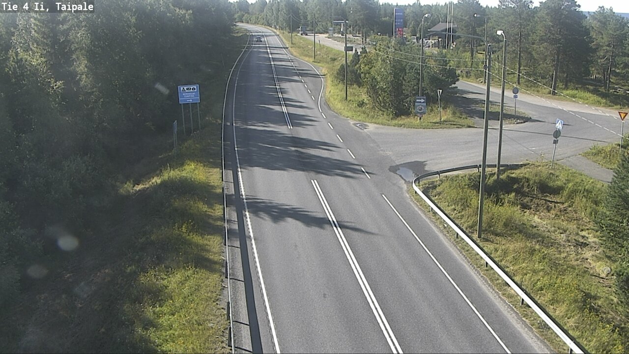 Weather Camera Image Road 4 Ii, Taipale, Ii, Pohjois-Pohjanmaa