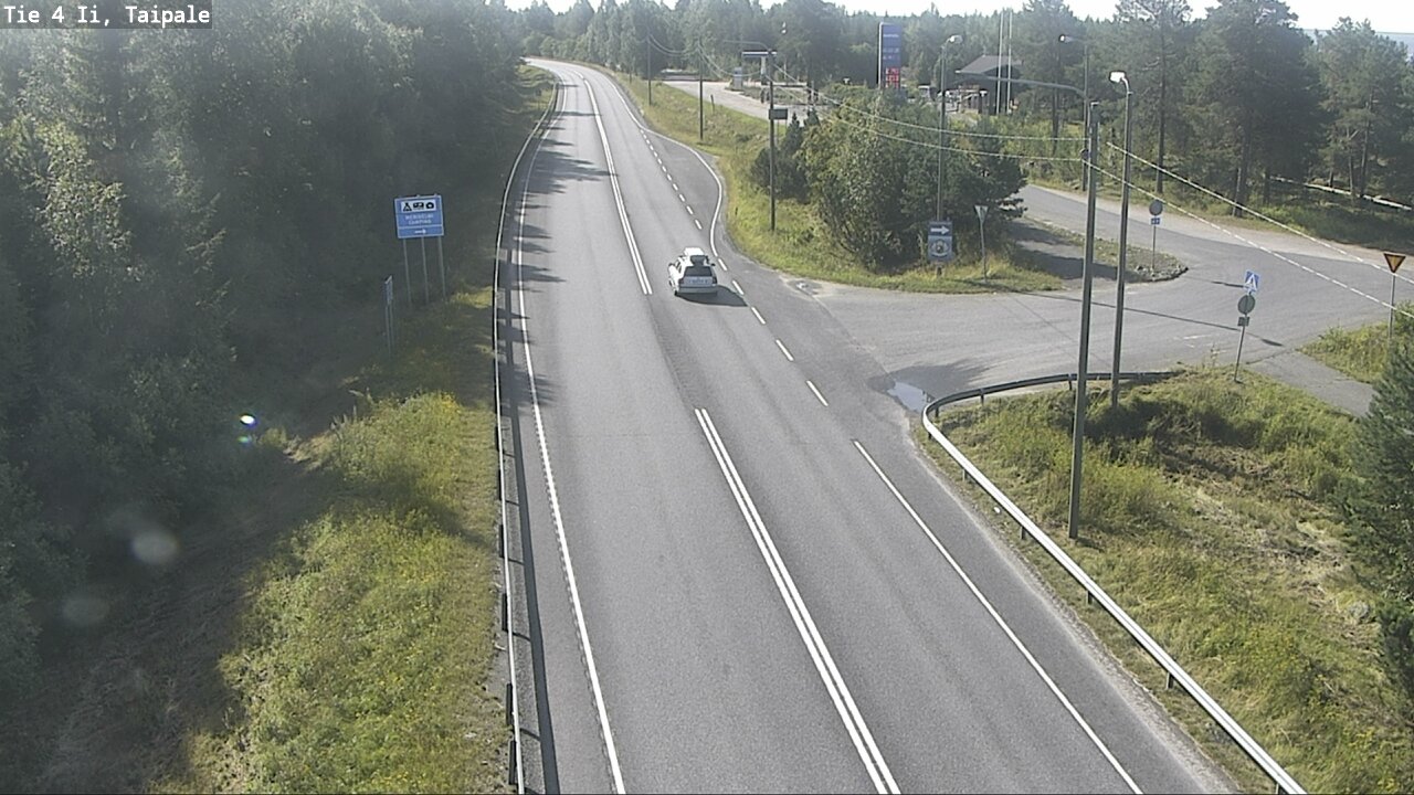 Weather Camera Image Road 4 Ii, Taipale, Ii, Pohjois-Pohjanmaa