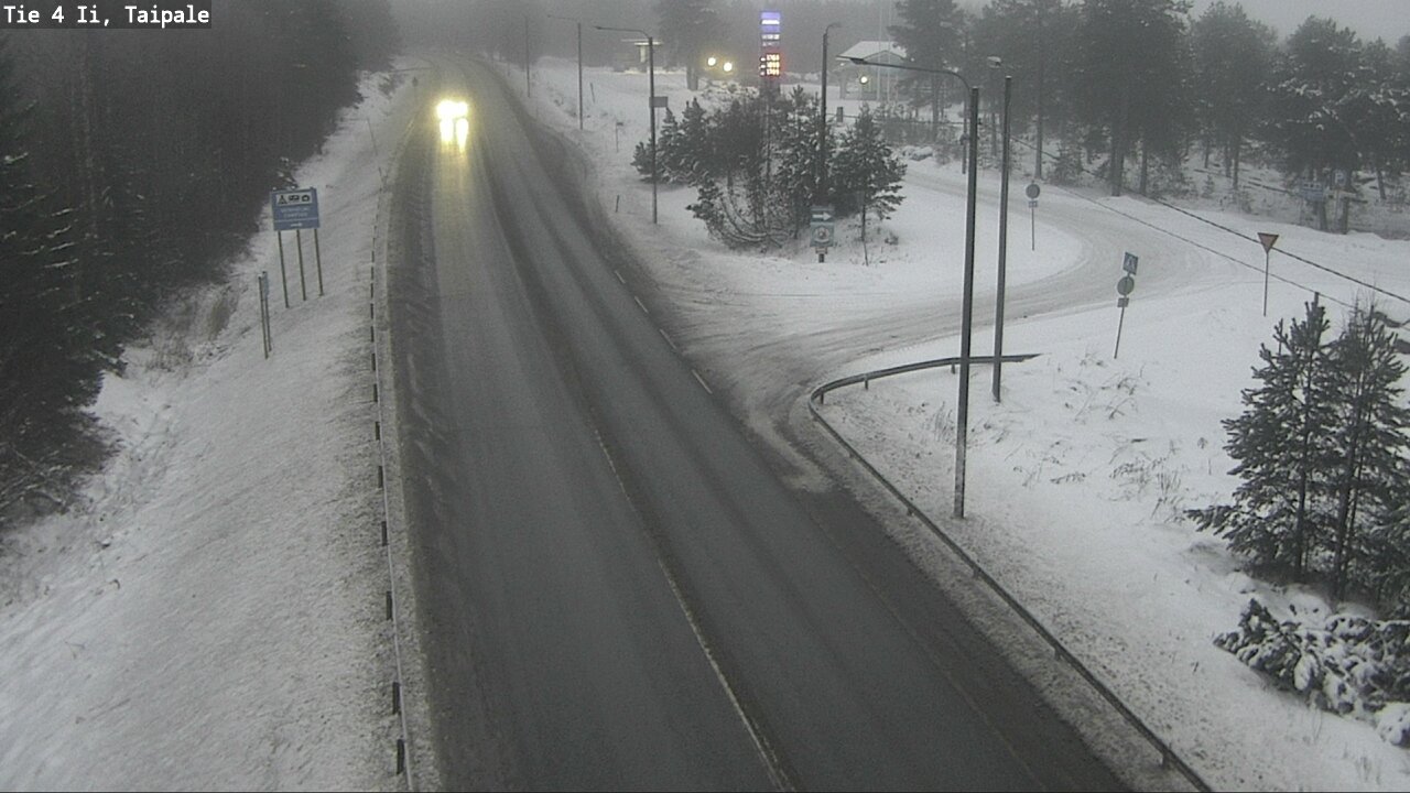 Weather Camera Image Väg 4 Ijo, Taipale, Ii, Pohjois-Pohjanmaa