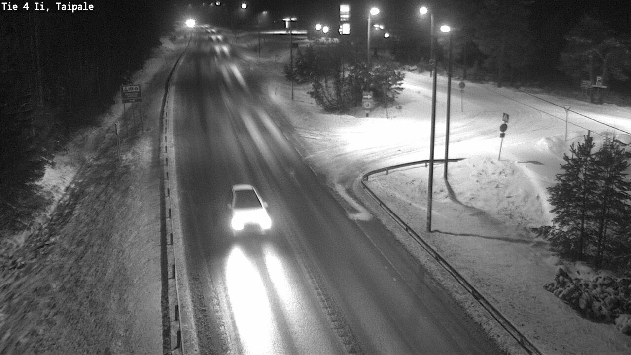 Weather Camera Image Road 4 Ii, Taipale, Ii, Pohjois-Pohjanmaa