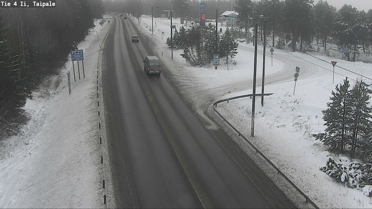 Weather Camera Image Väg 4 Ijo, Taipale, Ii, Pohjois-Pohjanmaa