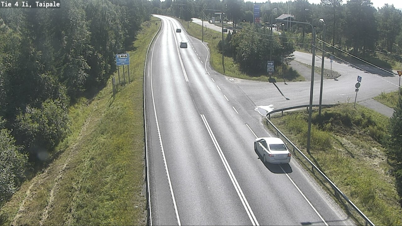 Weather Camera Image Road 4 Ii, Taipale, Ii, Pohjois-Pohjanmaa