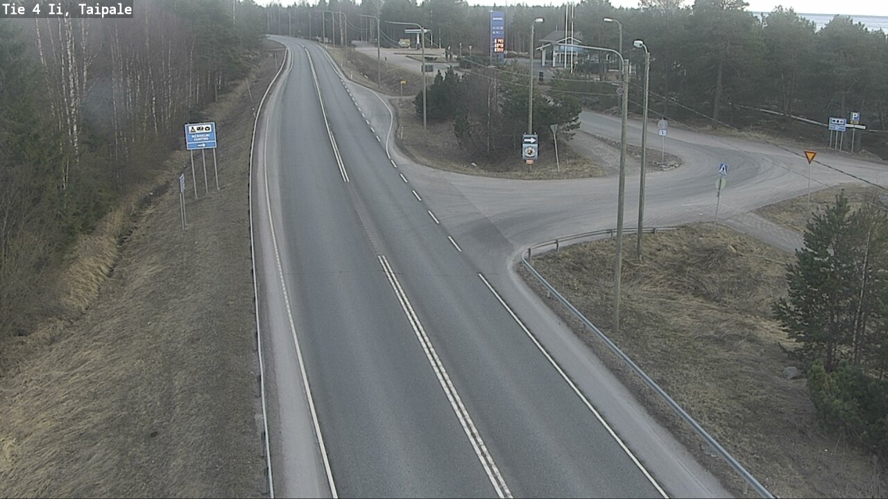Kelikamerat Kuva Tie 4 Ii, Taipale, Ii, Pohjois-Pohjanmaa