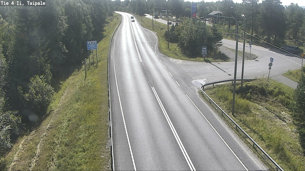 Weather Camera Image Road 4 Ii, Taipale, Ii, Pohjois-Pohjanmaa