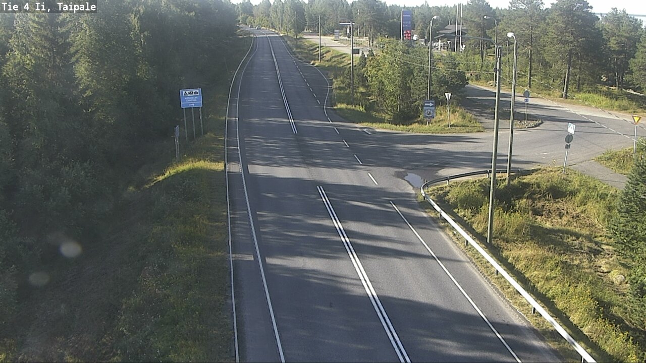 Weather Camera Image Road 4 Ii, Taipale, Ii, Pohjois-Pohjanmaa
