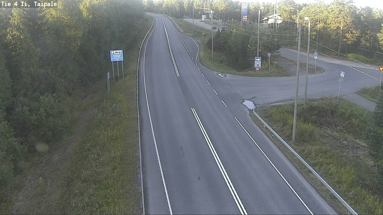 Weather Camera Image Road 4 Ii, Taipale, Ii, Pohjois-Pohjanmaa