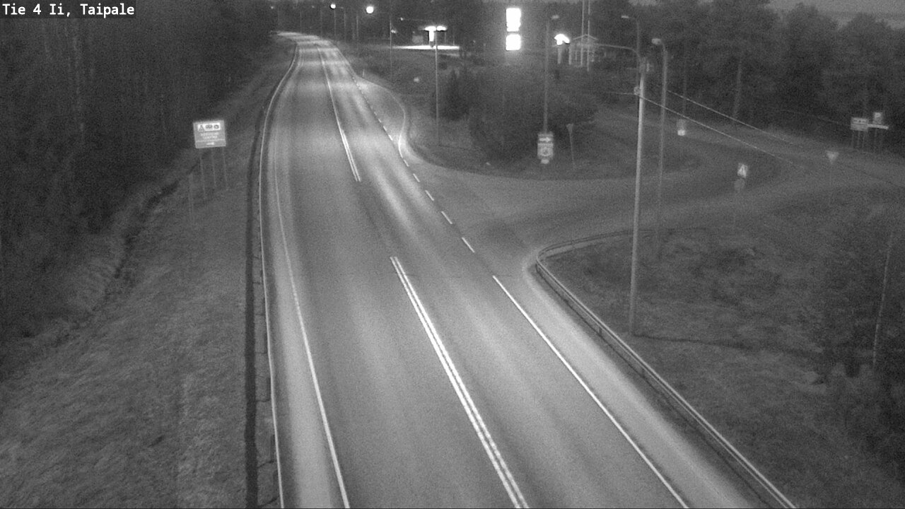 Weather Camera Image Väg 4 Ijo, Taipale, Ii, Pohjois-Pohjanmaa