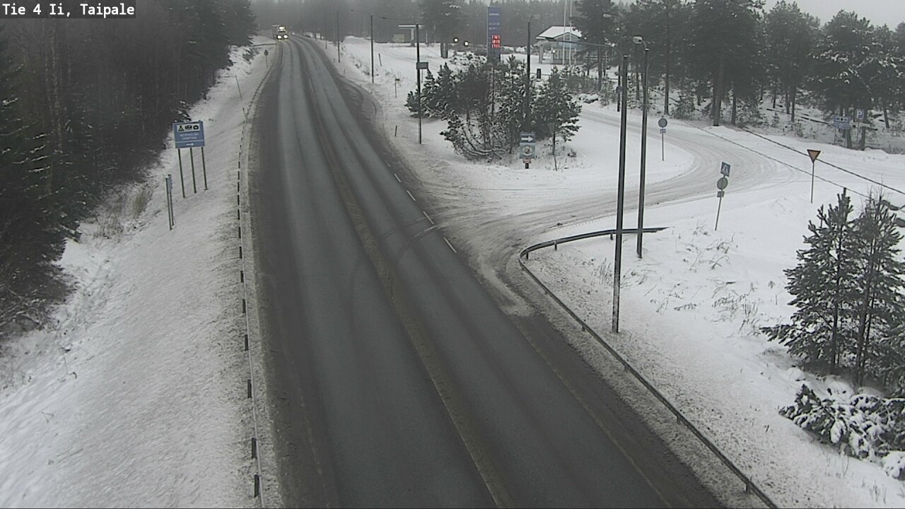 Weather Camera Image Väg 4 Ijo, Taipale, Ii, Pohjois-Pohjanmaa