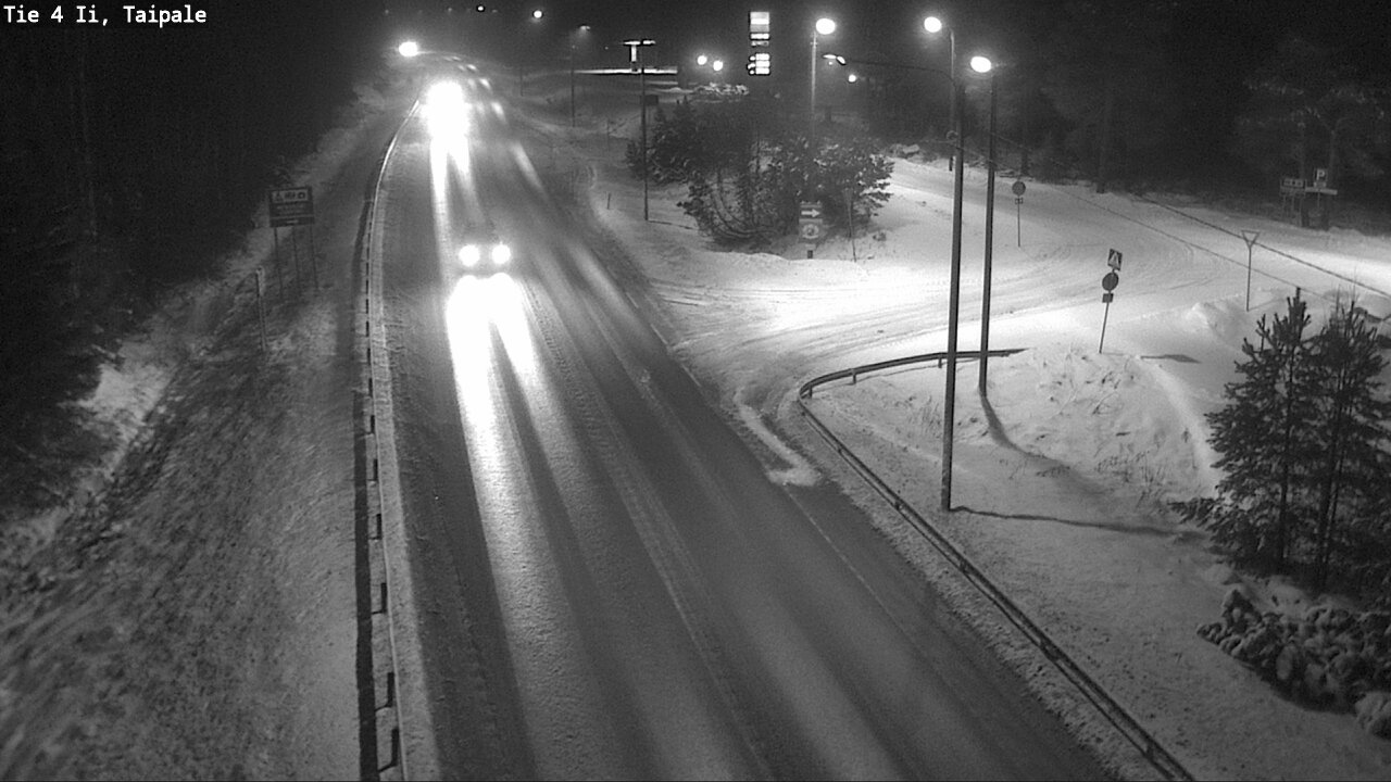 Weather Camera Image Road 4 Ii, Taipale, Ii, Pohjois-Pohjanmaa