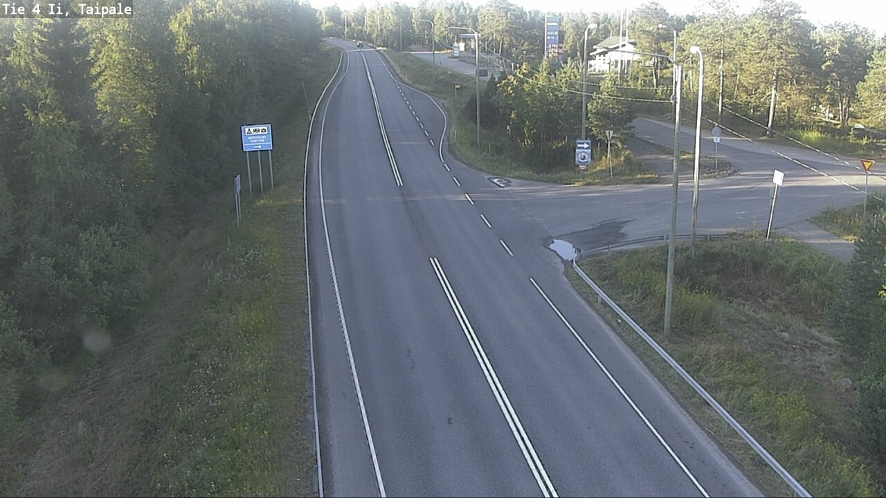 Weather Camera Image Road 4 Ii, Taipale, Ii, Pohjois-Pohjanmaa