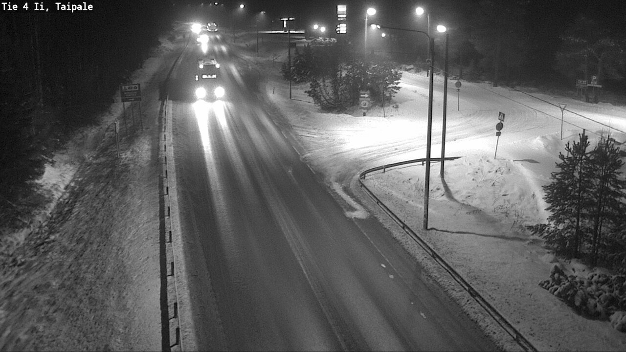 Weather Camera Image Road 4 Ii, Taipale, Ii, Pohjois-Pohjanmaa