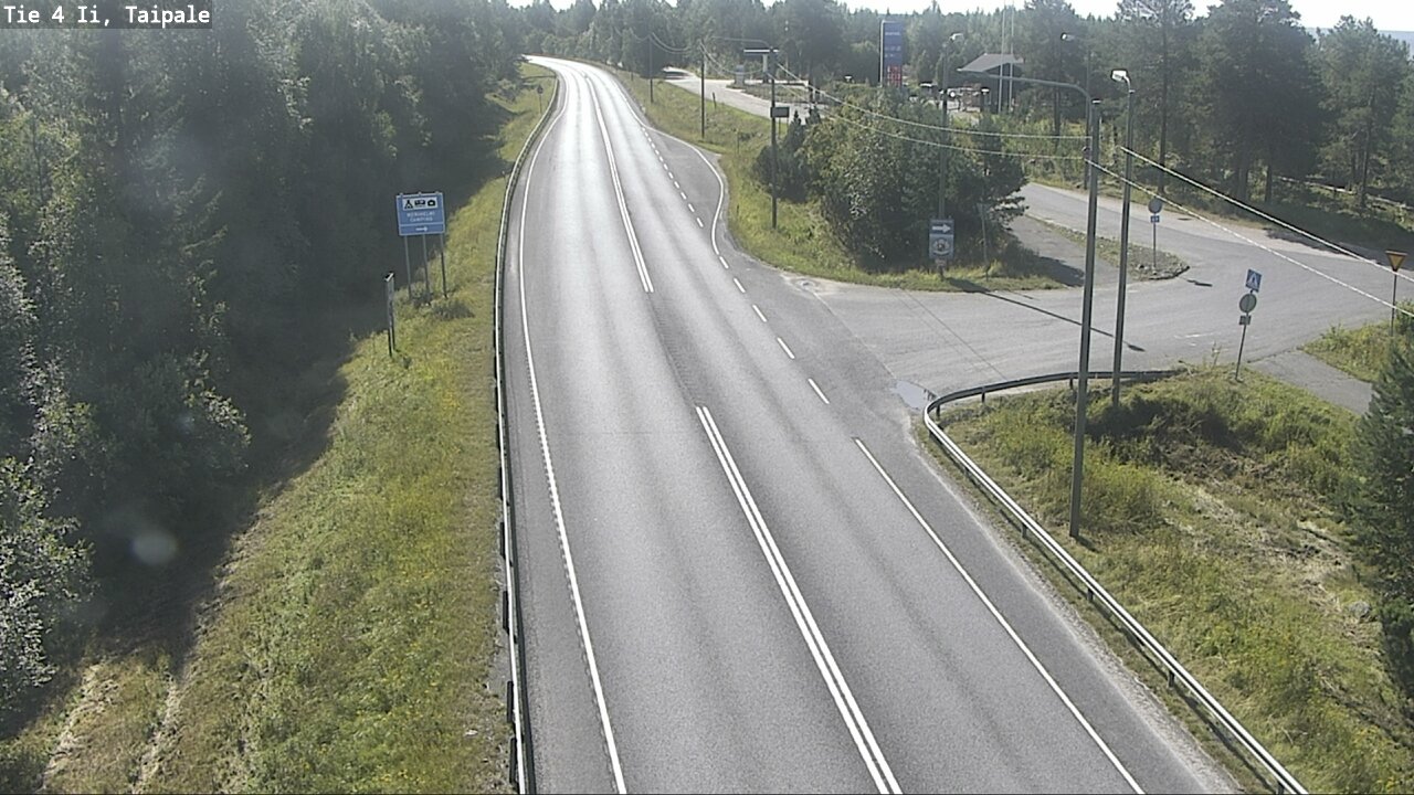 Weather Camera Image Road 4 Ii, Taipale, Ii, Pohjois-Pohjanmaa