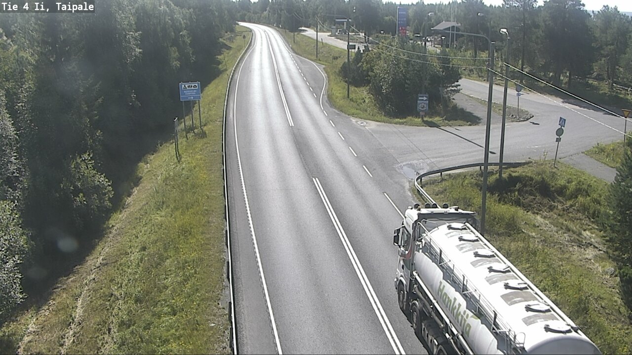 Weather Camera Image Road 4 Ii, Taipale, Ii, Pohjois-Pohjanmaa