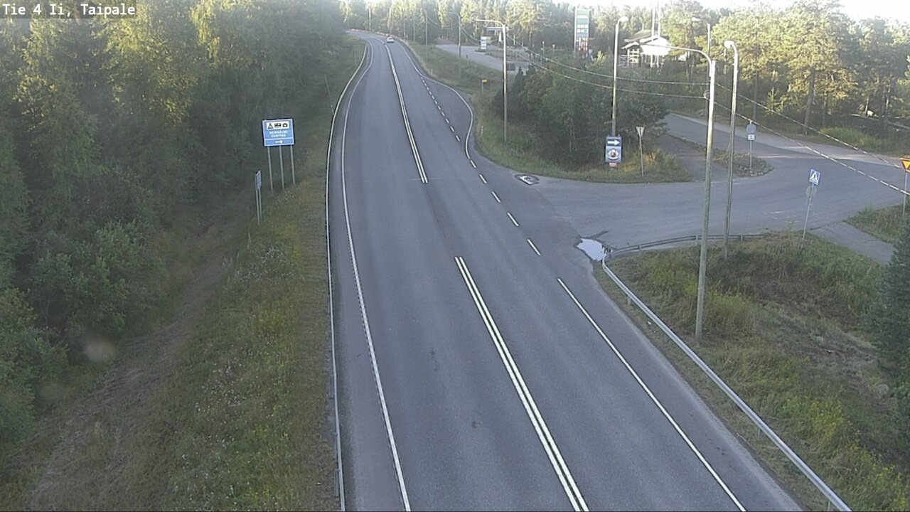 Weather Camera Image Road 4 Ii, Taipale, Ii, Pohjois-Pohjanmaa