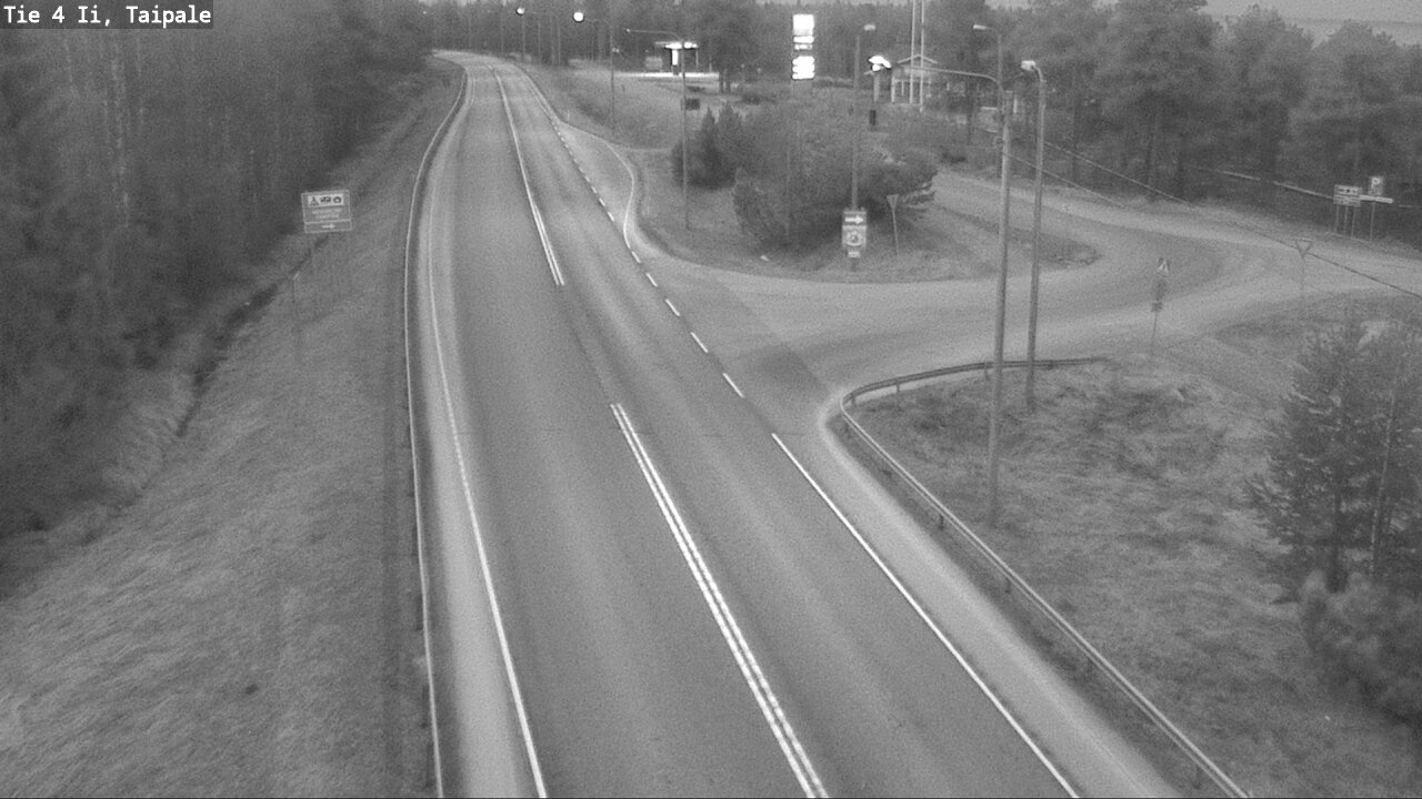 Weather Camera Image Väg 4 Ijo, Taipale, Ii, Pohjois-Pohjanmaa