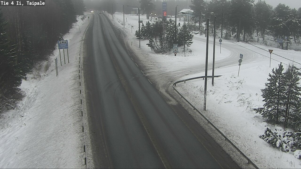 Weather Camera Image Väg 4 Ijo, Taipale, Ii, Pohjois-Pohjanmaa