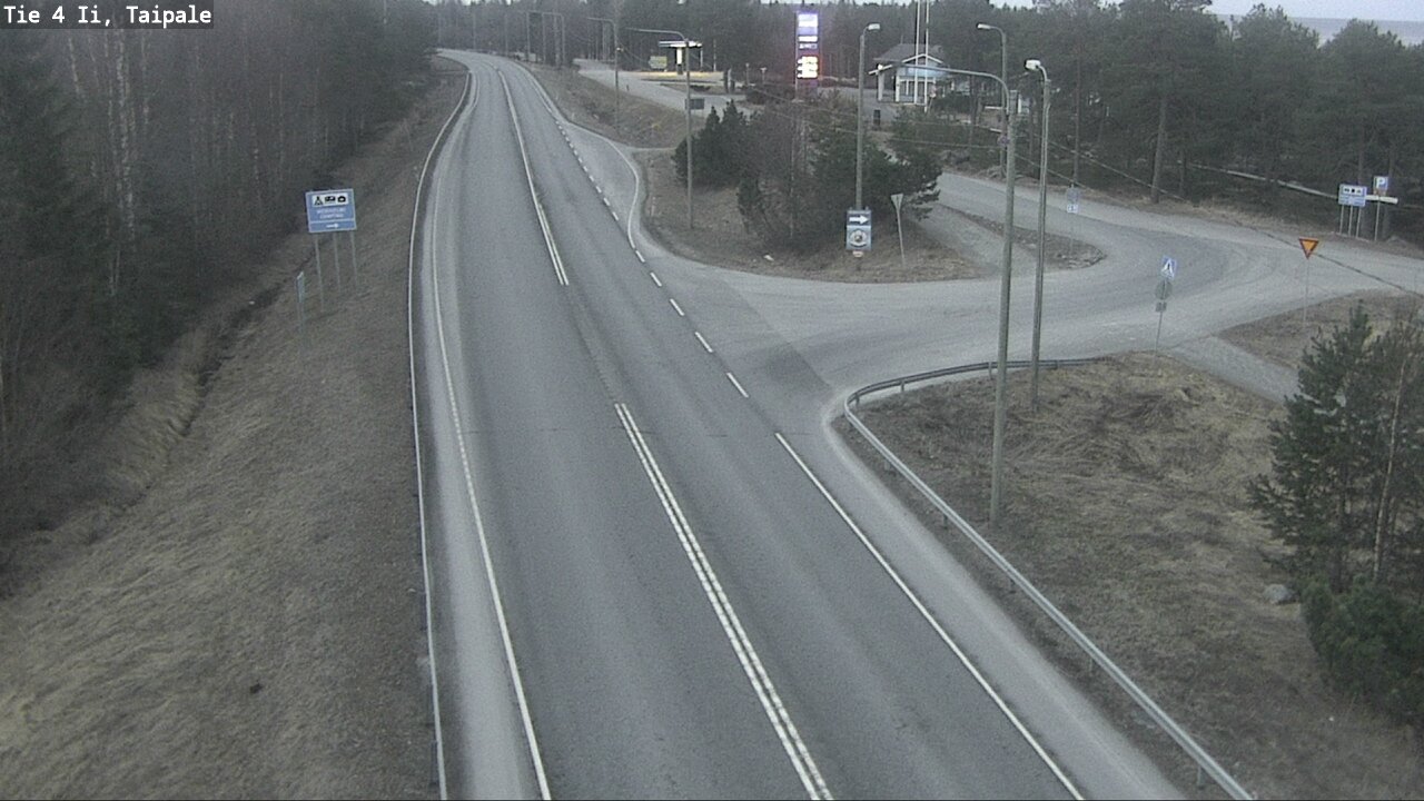 Weather Camera Image Väg 4 Ijo, Taipale, Ii, Pohjois-Pohjanmaa