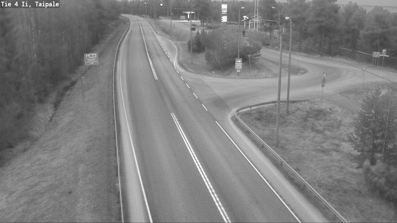 Weather Camera Image Väg 4 Ijo, Taipale, Ii, Pohjois-Pohjanmaa