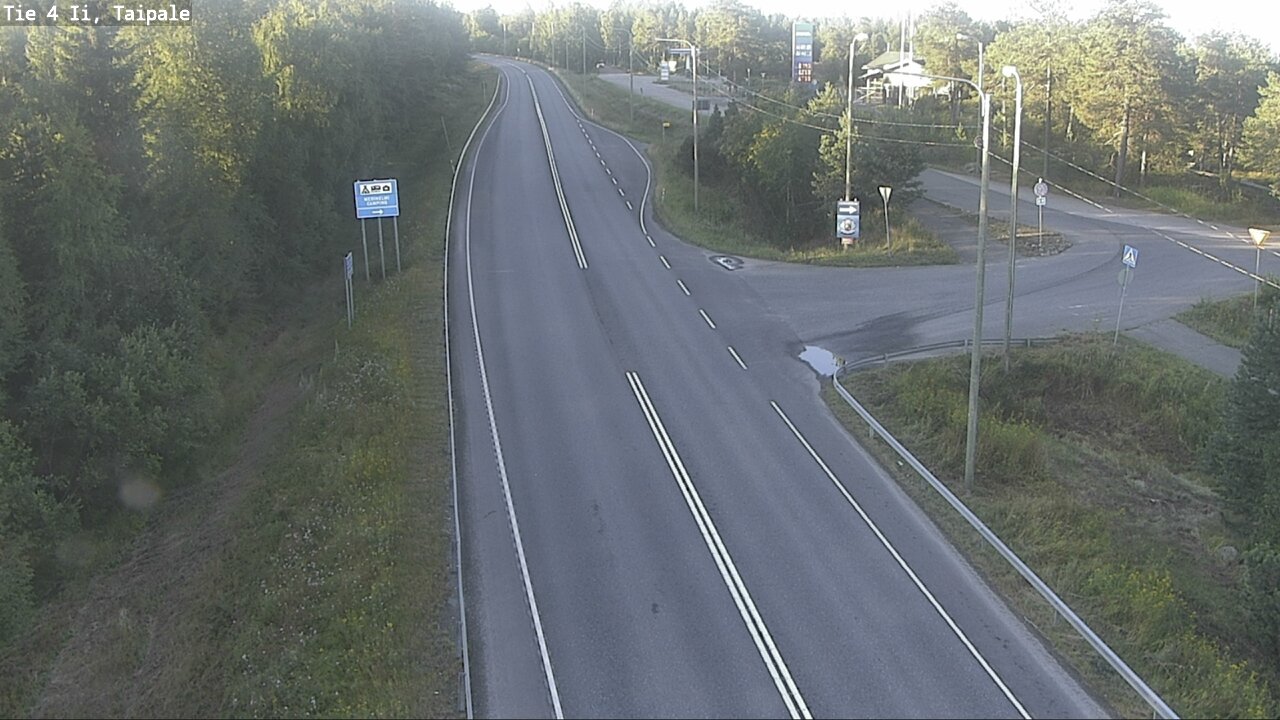 Weather Camera Image Road 4 Ii, Taipale, Ii, Pohjois-Pohjanmaa
