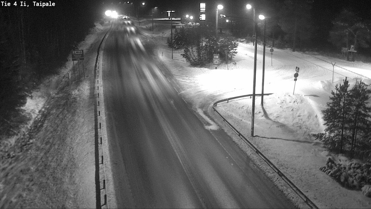 Weather Camera Image Road 4 Ii, Taipale, Ii, Pohjois-Pohjanmaa