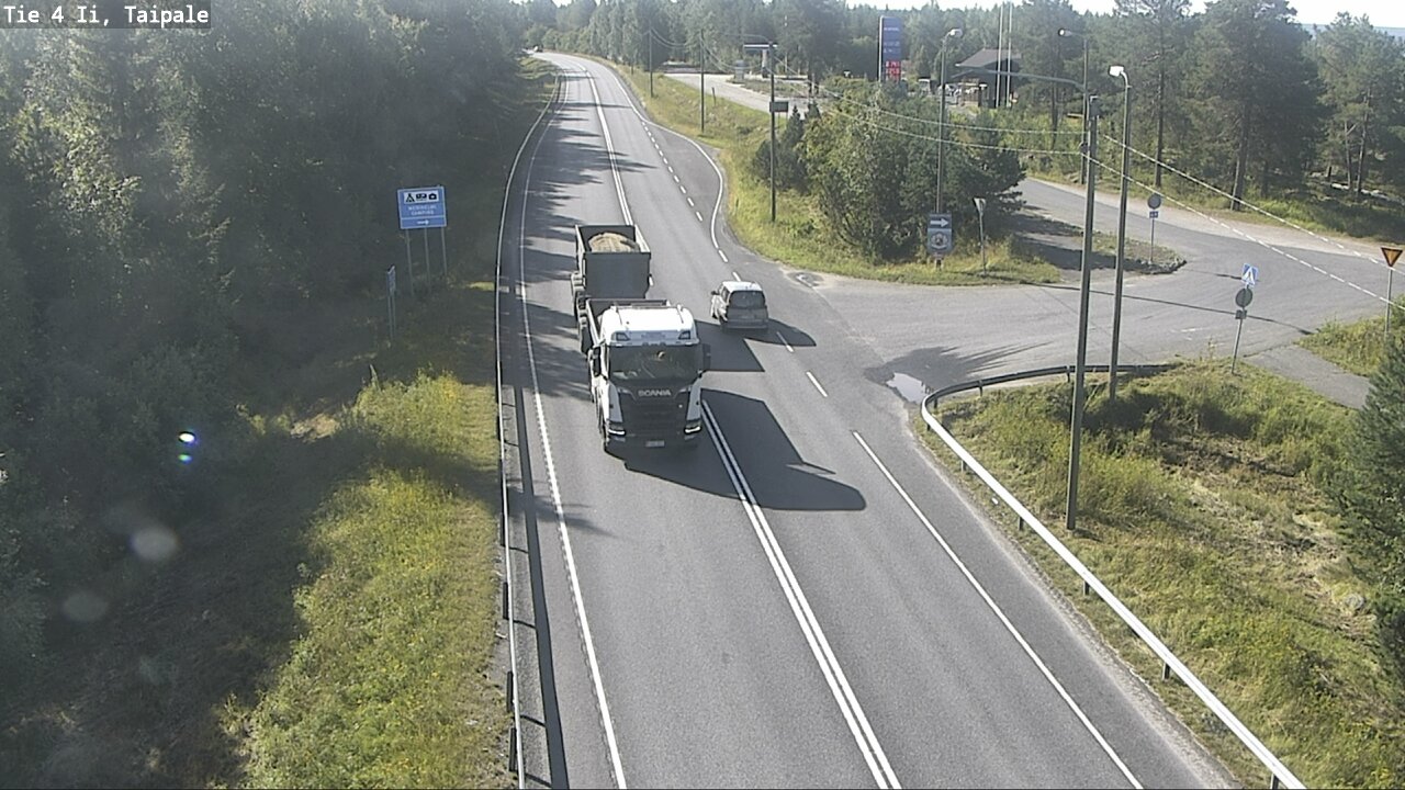 Weather Camera Image Road 4 Ii, Taipale, Ii, Pohjois-Pohjanmaa