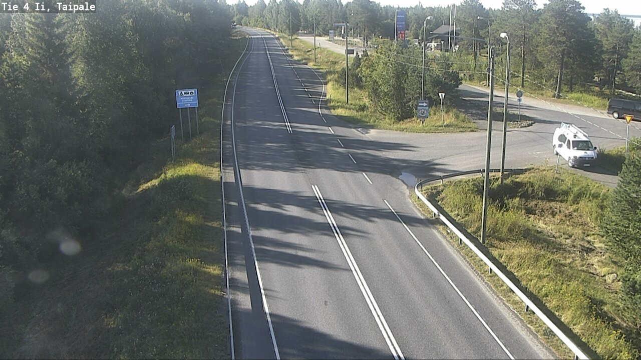 Weather Camera Image Road 4 Ii, Taipale, Ii, Pohjois-Pohjanmaa