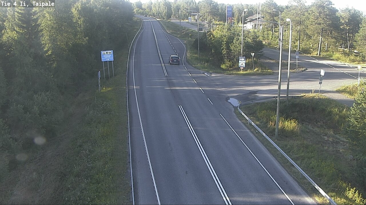 Weather Camera Image Road 4 Ii, Taipale, Ii, Pohjois-Pohjanmaa