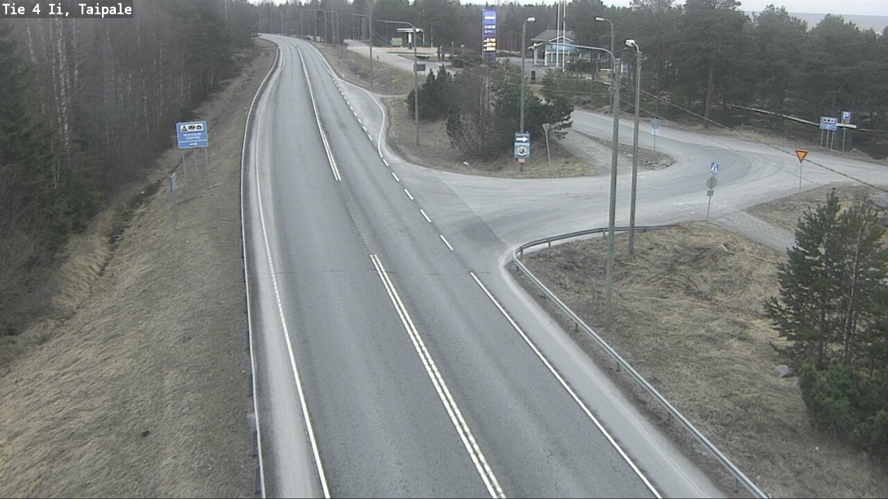 Weather Camera Image Väg 4 Ijo, Taipale, Ii, Pohjois-Pohjanmaa
