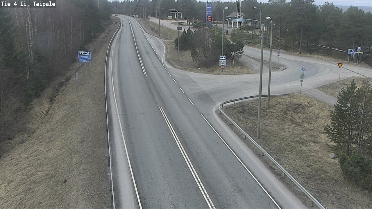 Weather Camera Image Road 4 Ii, Taipale, Ii, Pohjois-Pohjanmaa