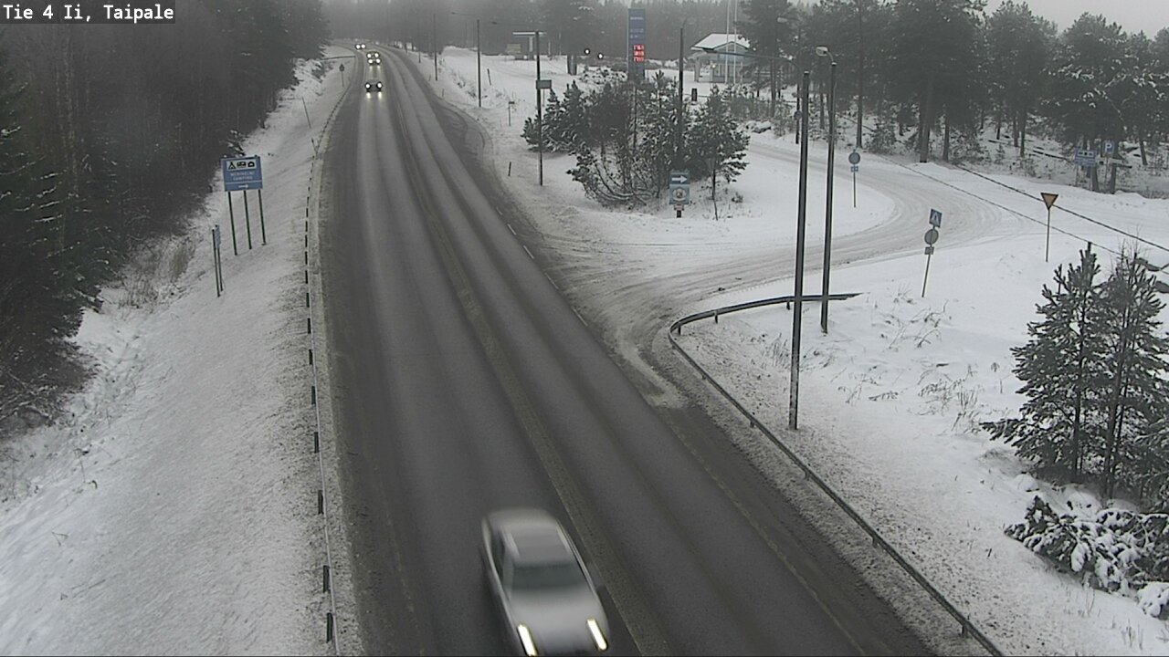 Weather Camera Image Väg 4 Ijo, Taipale, Ii, Pohjois-Pohjanmaa