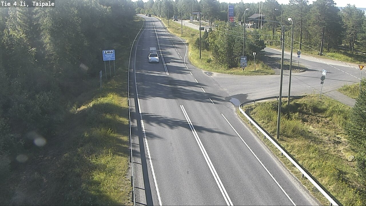 Weather Camera Image Road 4 Ii, Taipale, Ii, Pohjois-Pohjanmaa