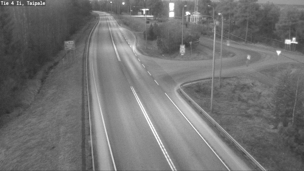 Weather Camera Image Väg 4 Ijo, Taipale, Ii, Pohjois-Pohjanmaa