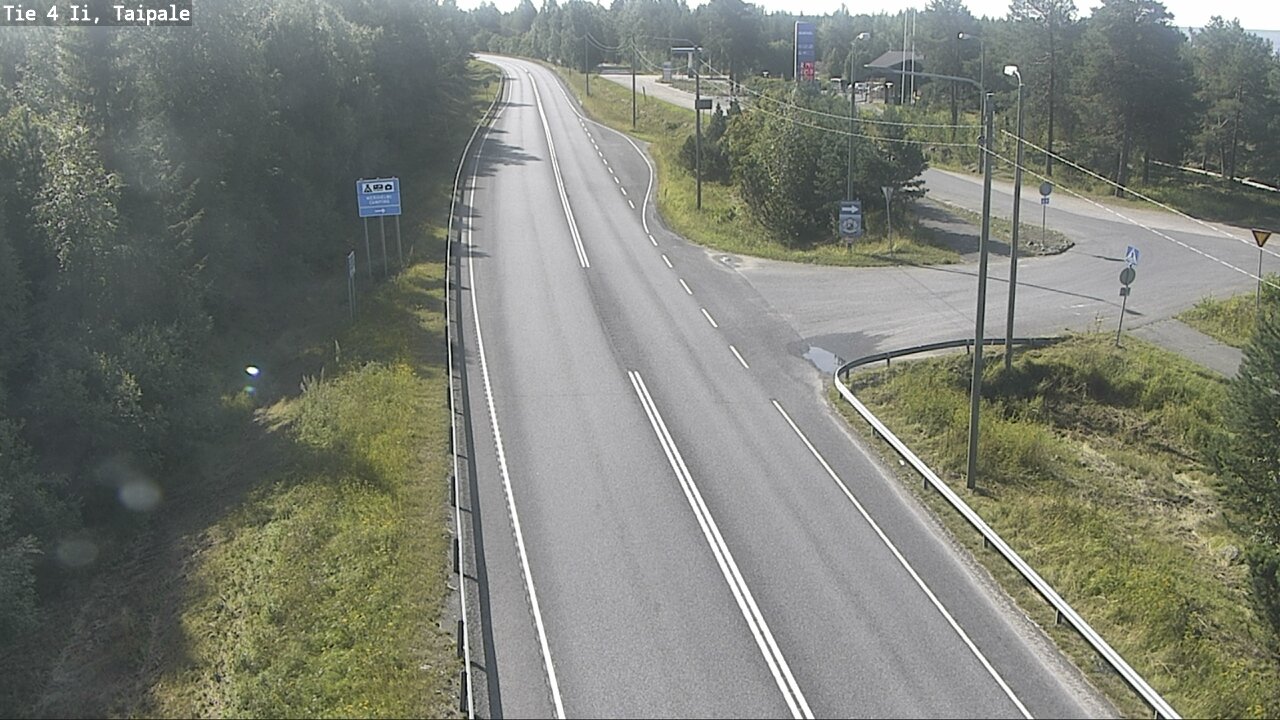 Weather Camera Image Road 4 Ii, Taipale, Ii, Pohjois-Pohjanmaa