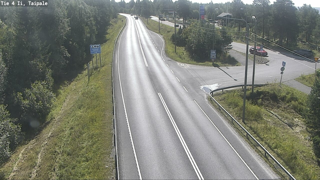 Weather Camera Image Road 4 Ii, Taipale, Ii, Pohjois-Pohjanmaa