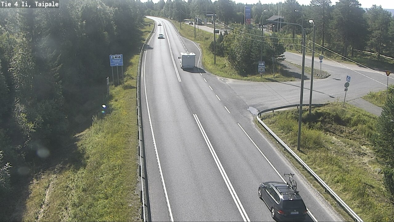 Weather Camera Image Väg 4 Ijo, Taipale, Ii, Pohjois-Pohjanmaa